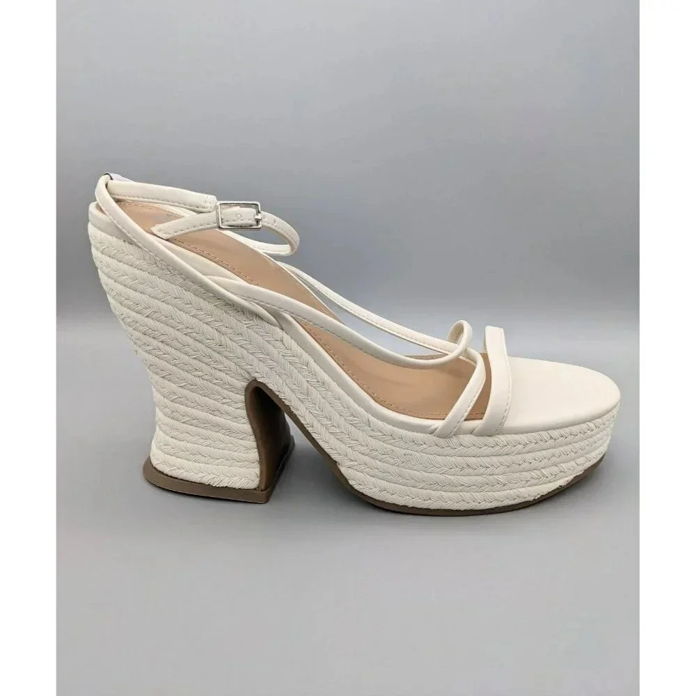 NIB Marc Fisher LTD Women's Fetch Espadrilles Platform Size 10M (MSRP $120)